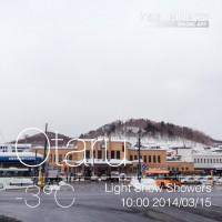 今日の小樽の天気